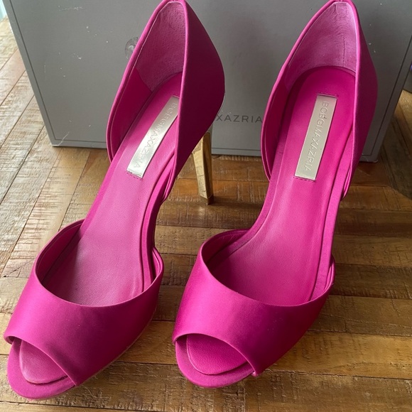 SALE‼️ BCBGMAXAZRIA peep toe high heel party shoes - Picture 2 of 6